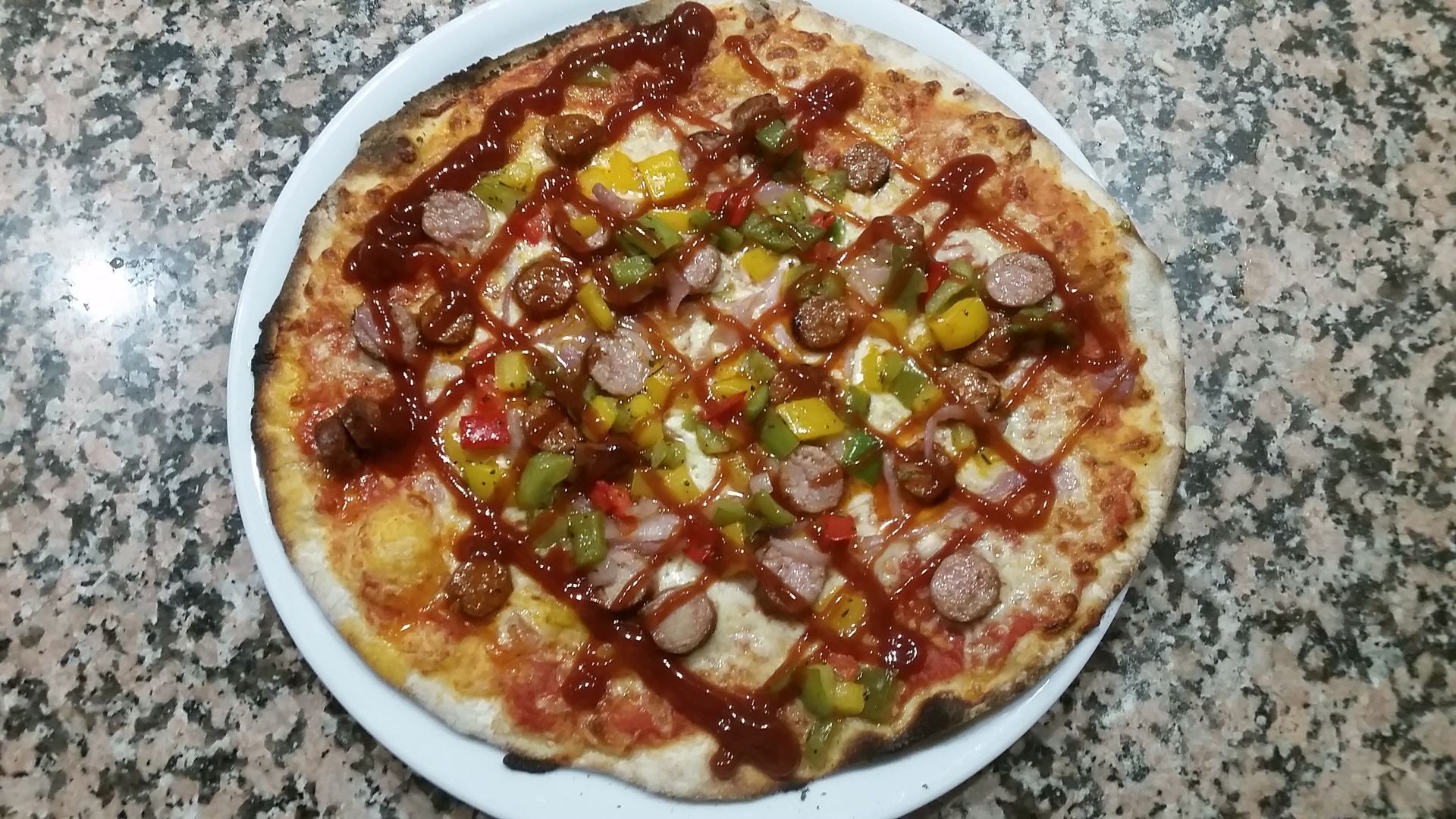 Pizza barbecue
