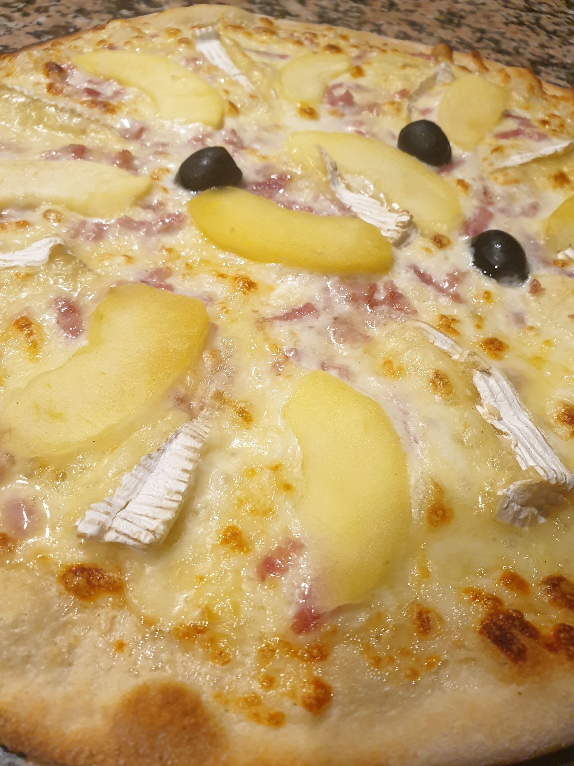 Pizza normande