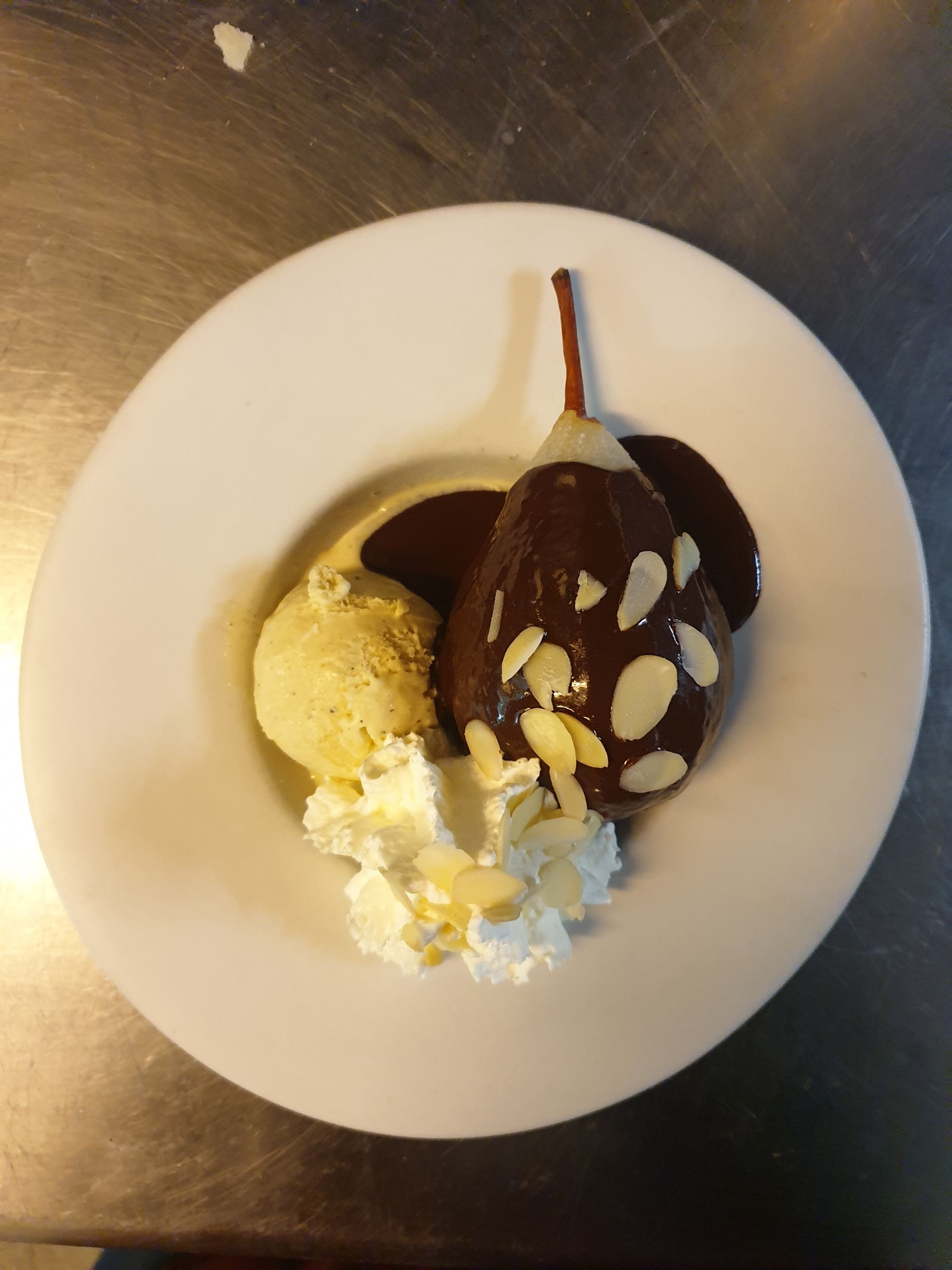 Poire belle Hélène maison