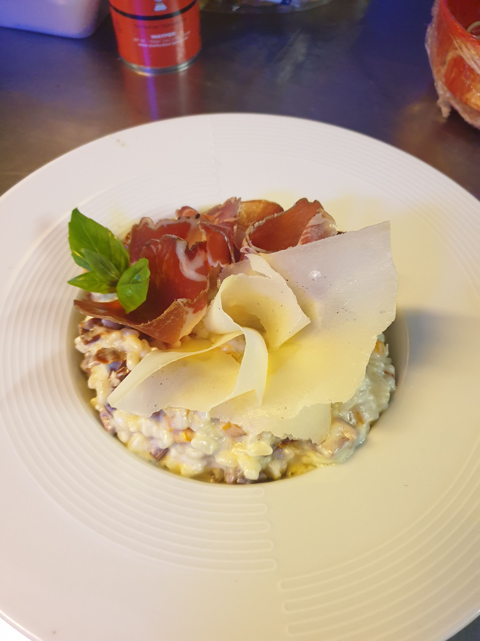 Risotto coppa et tomates séchées