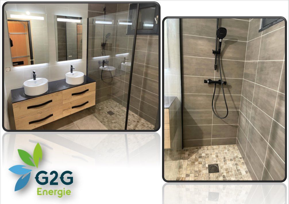 Salle de bains clés en main