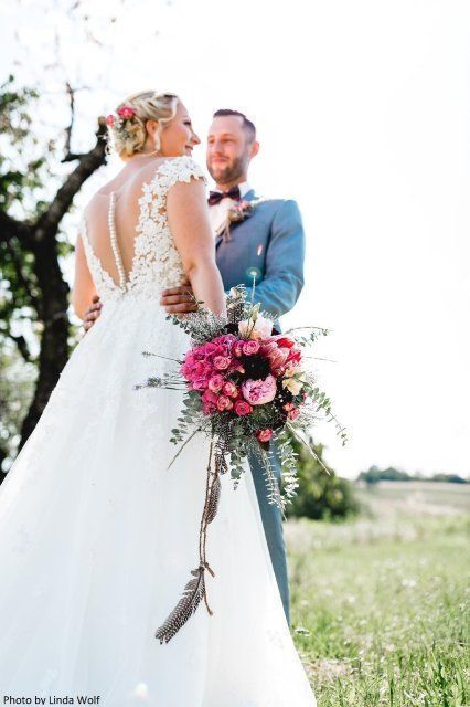 Pusteblume – Blumen und Geschenke – Brautpaar