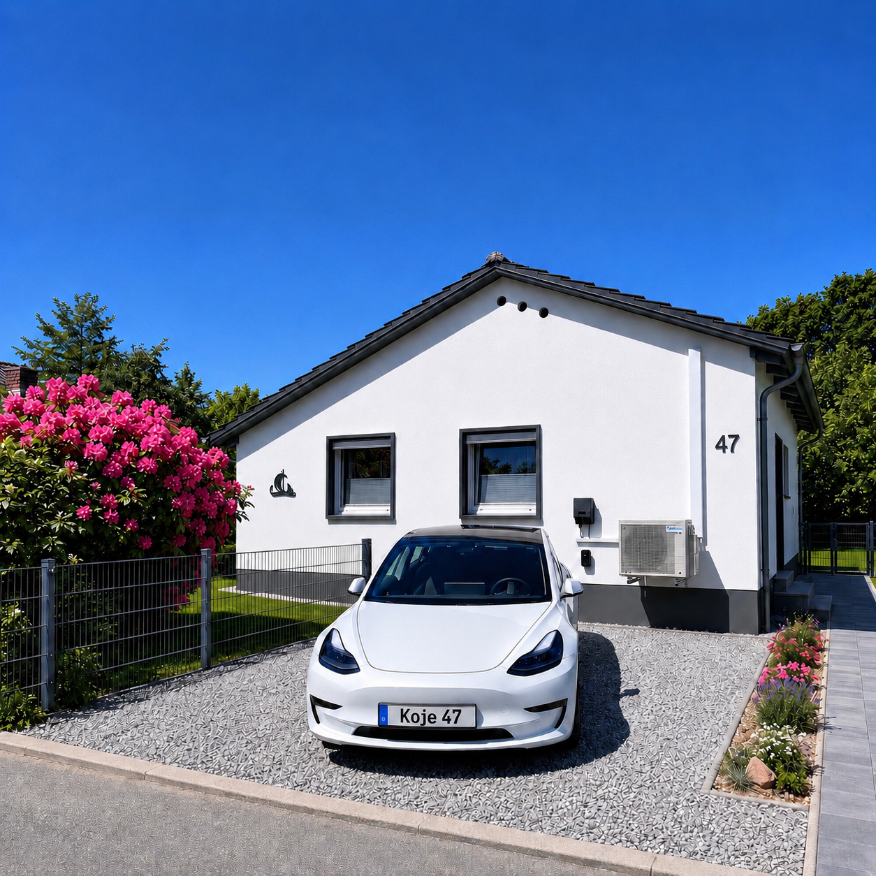 Bild zeigt das Haus Koje47 von aussen