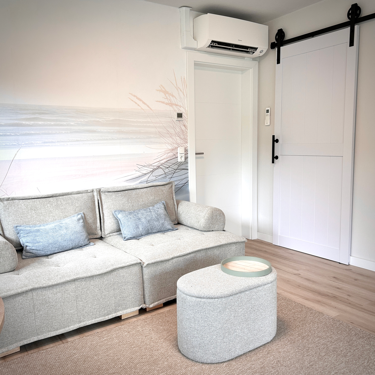Bild zeigt das Wohnzimmer der Koje47