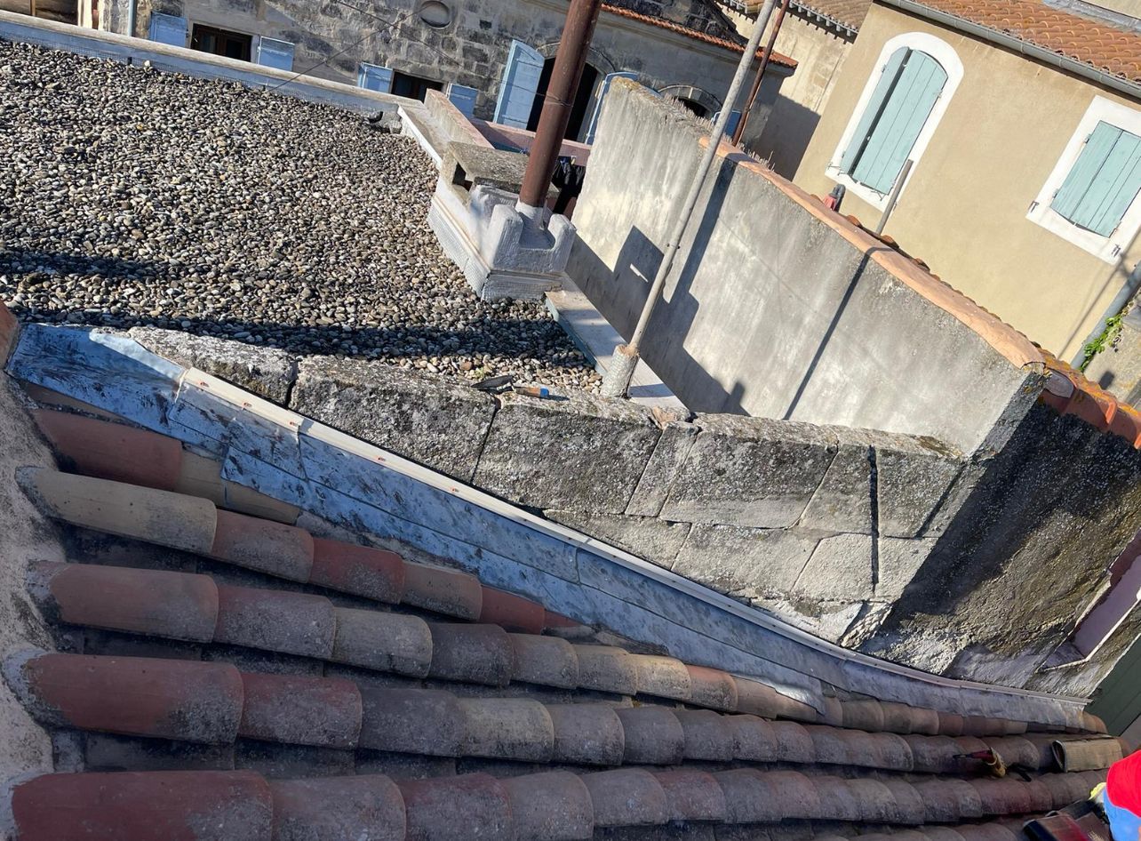 Des travaux de couverture