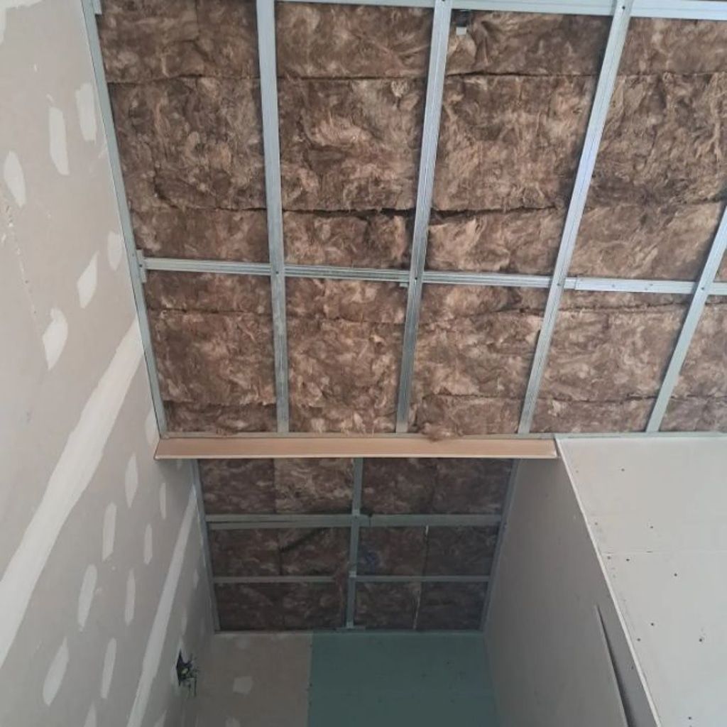 Un techo con mucho aislamiento.