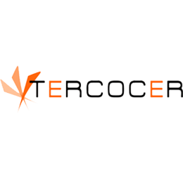 Logotipo de TERCOCER con icono de estrella naranja y texto negro-naranja sobre fondo blanco.