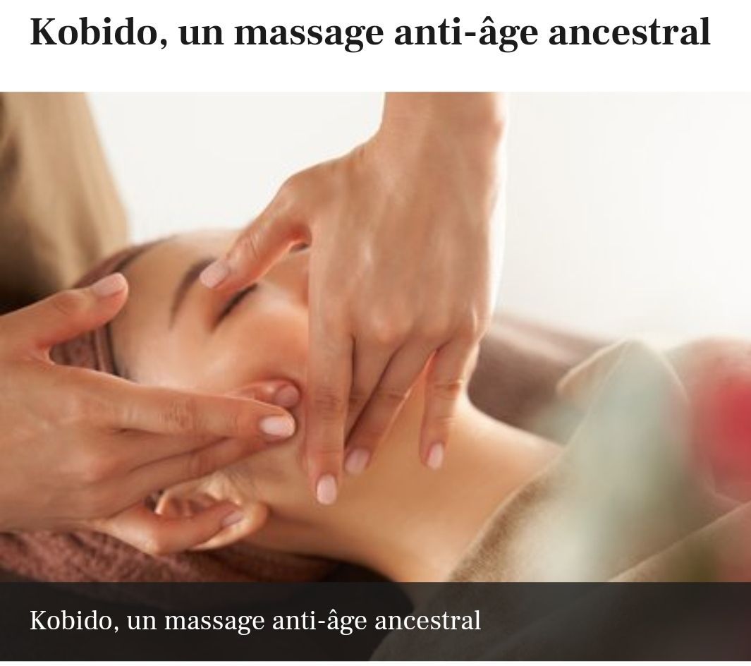 Massage Kodido sur le visage