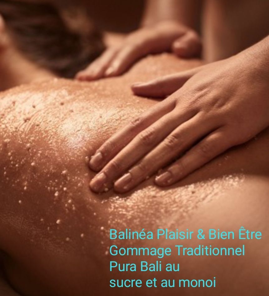 Gommage traditionnel pour le dos