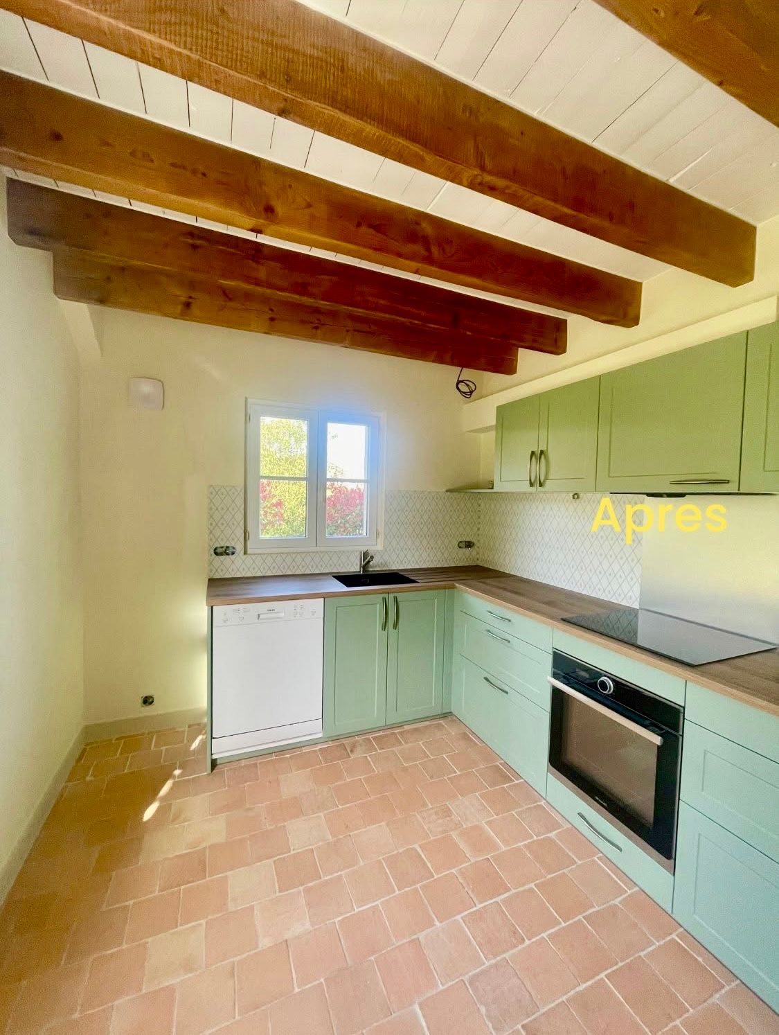 Rénovation d'une cuisine après