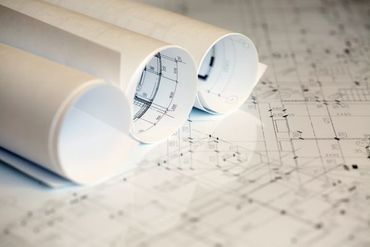 Rakennuksen pohjapiirroksia