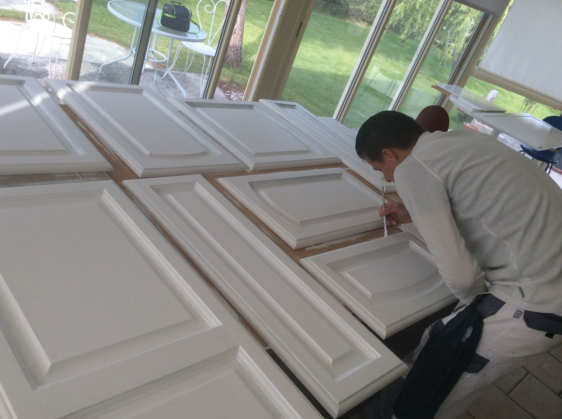 Peinture de placard pour cuisine