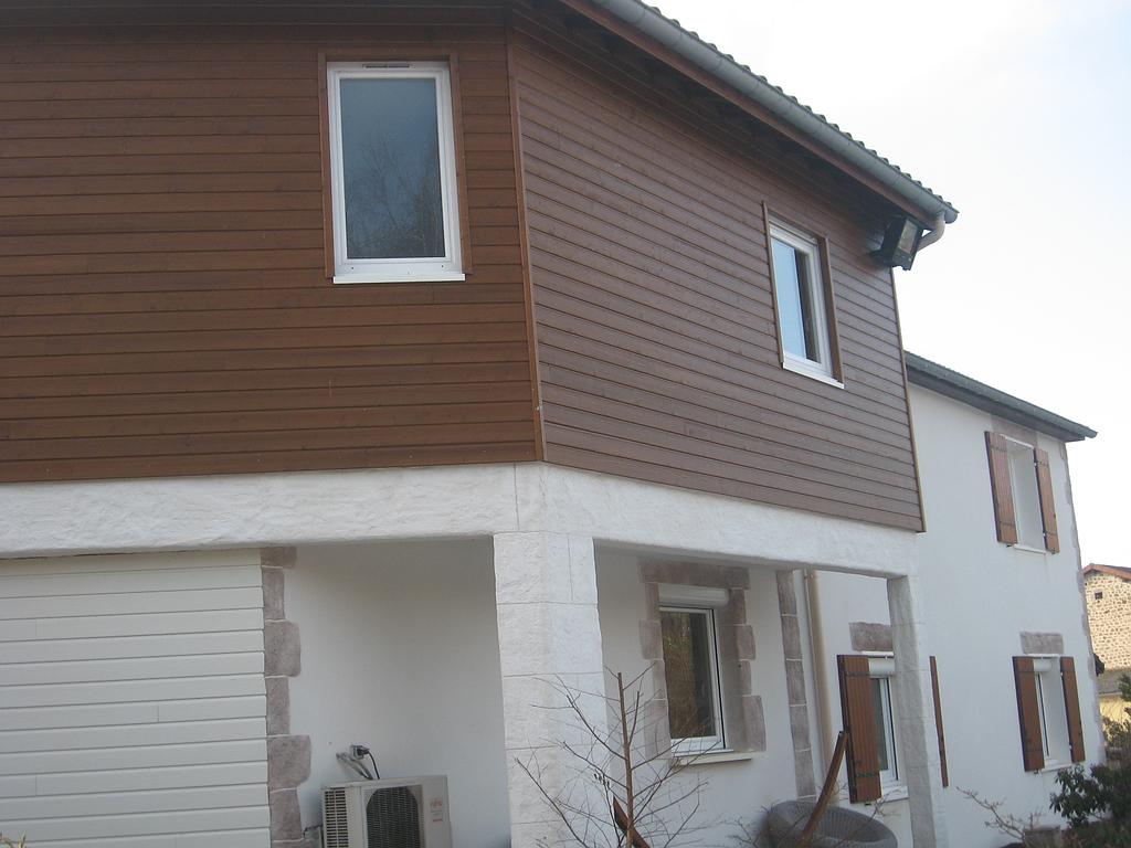 Bardage extérieur bois