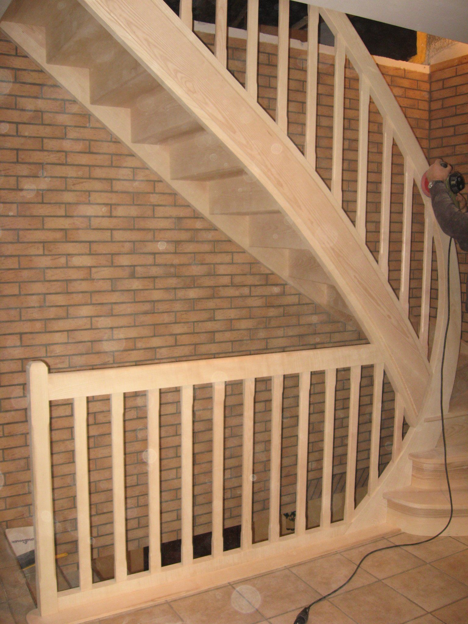 Escalier français bois