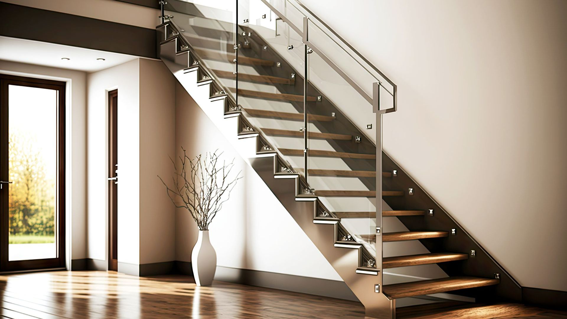 Escaliers modernes de luxe