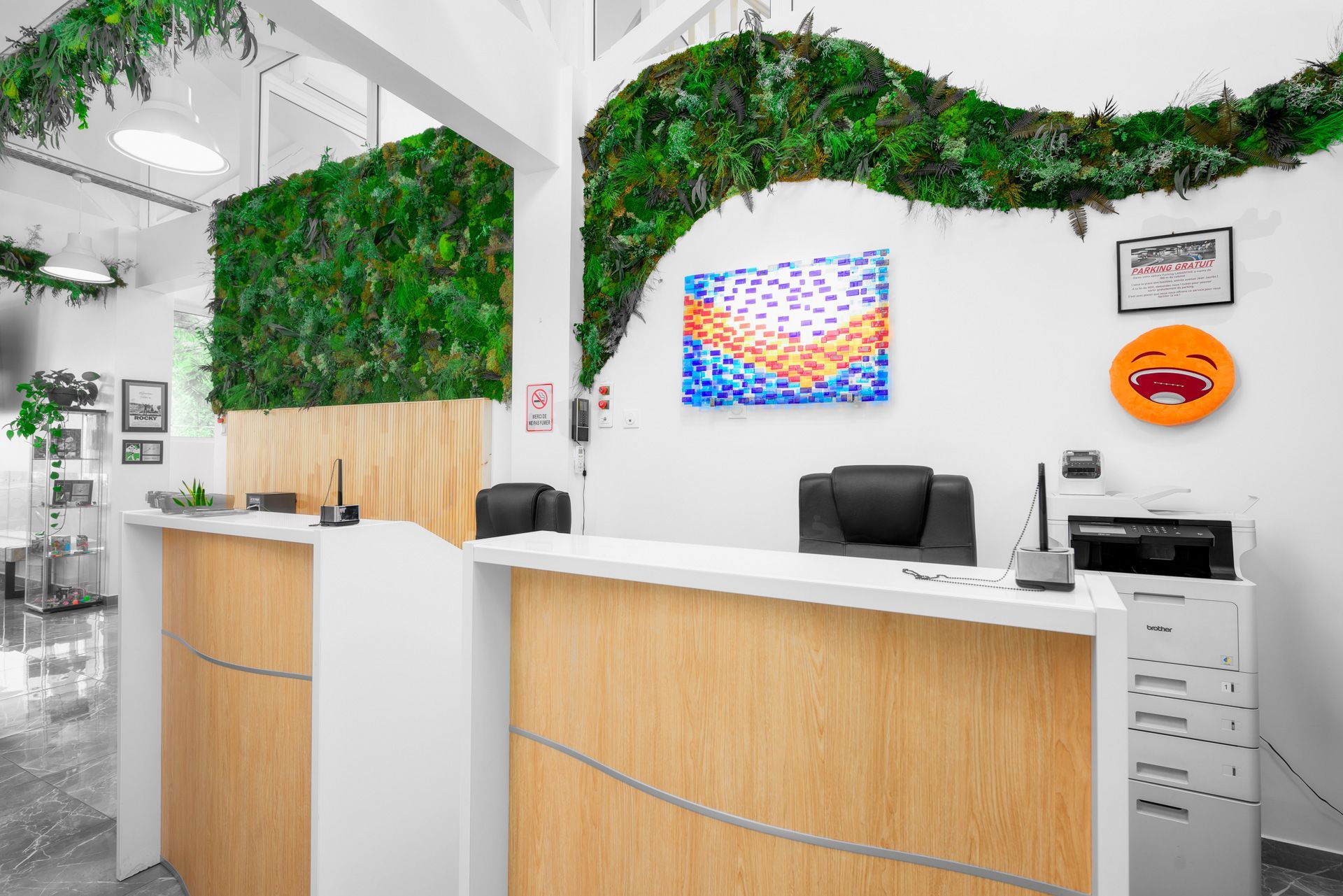 Accueil du cabinet du Dr Nadia AHAFFAI