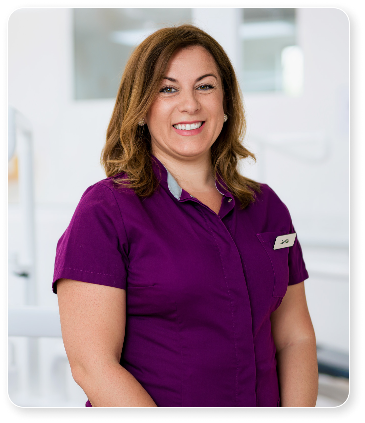 Portrait de Judite de l'équipe du cabinet dentaire