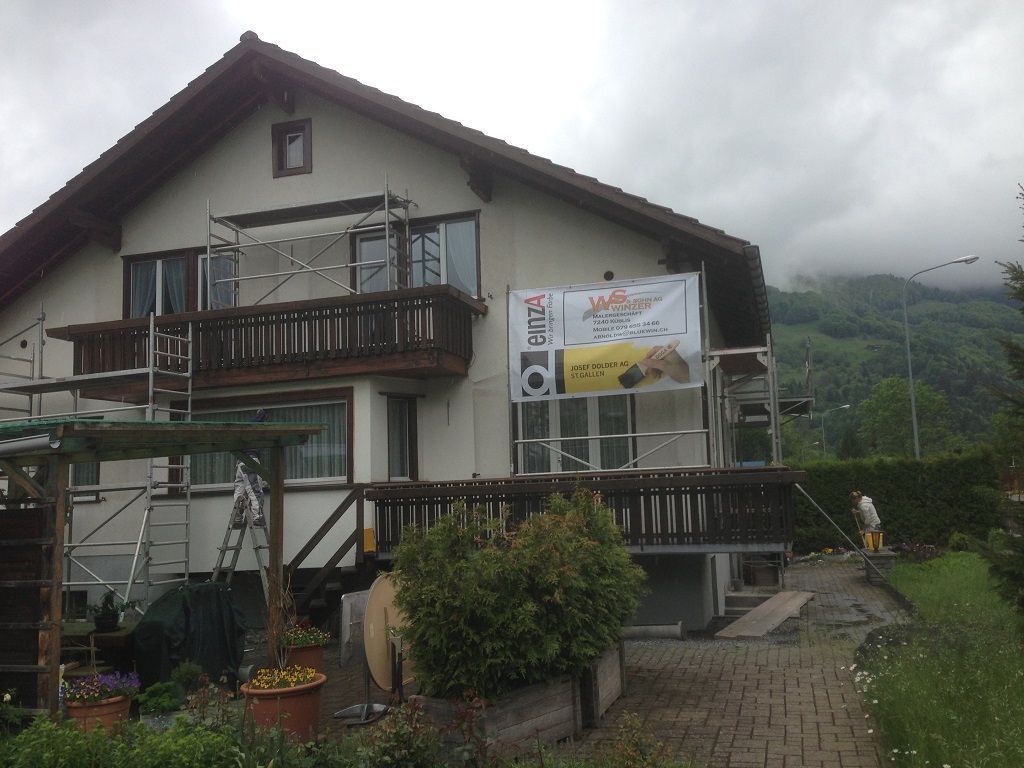Äussere Malerarbeiten - Winzer + Sohn AG