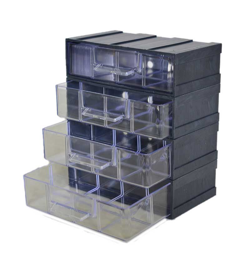 Συρτάρια συναρμολογούμενα μεγάλα 12x33x21,5 κωδικός 20031