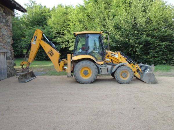 Tracto-pelle 3cx -  Videix, Rochechouart, Saint-Junien, Chabanais, La Rochefoulcaud