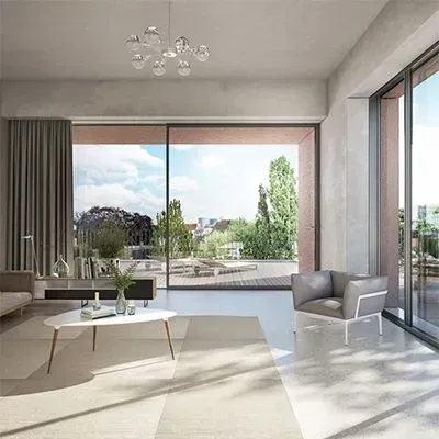 Schüco Schiebe- und Hebeschiebesystem ASE 80.HI