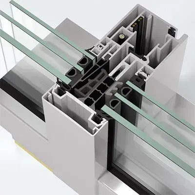 System von Schüco Fassade FWS 60 CV