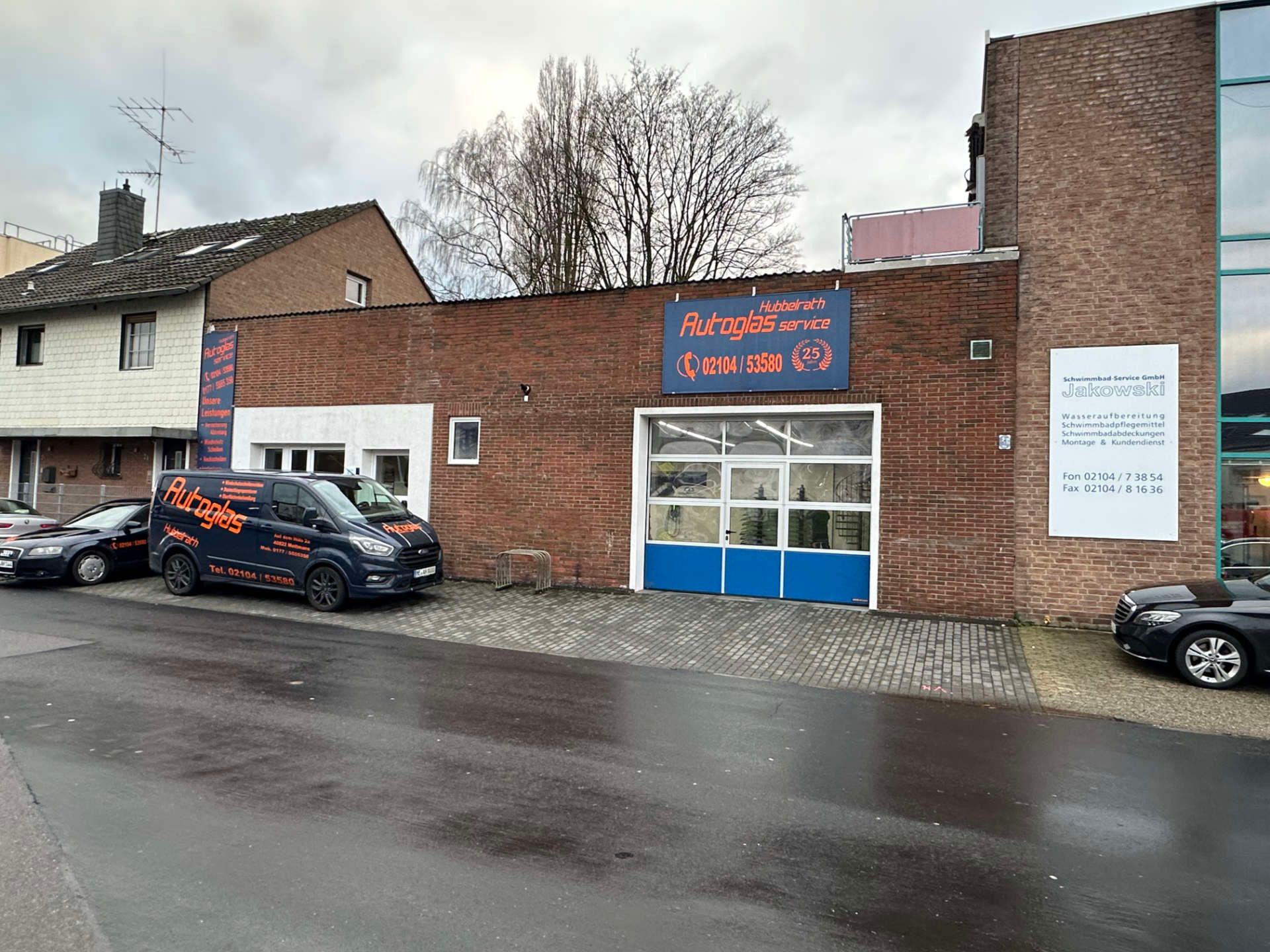 Außenansicht Werkstatt | Autoglas-Service Hubbelrath