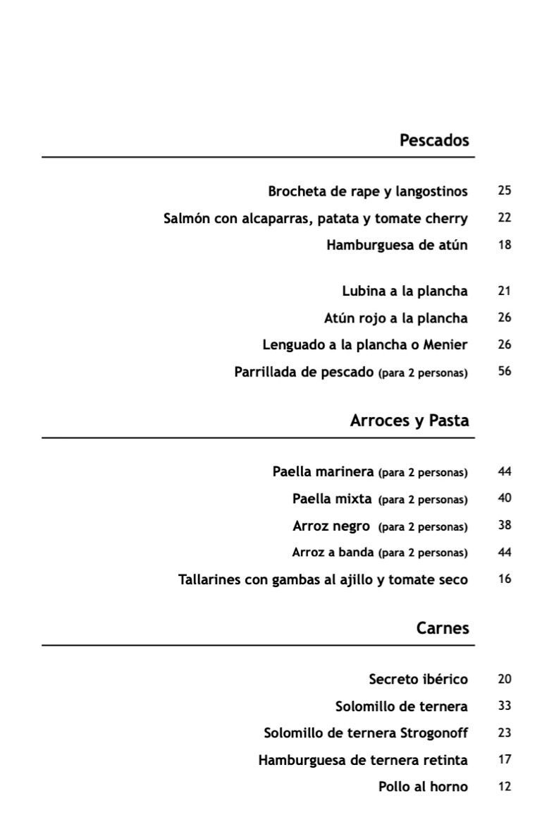 Una hoja de papel blanca con mucho texto en ella.