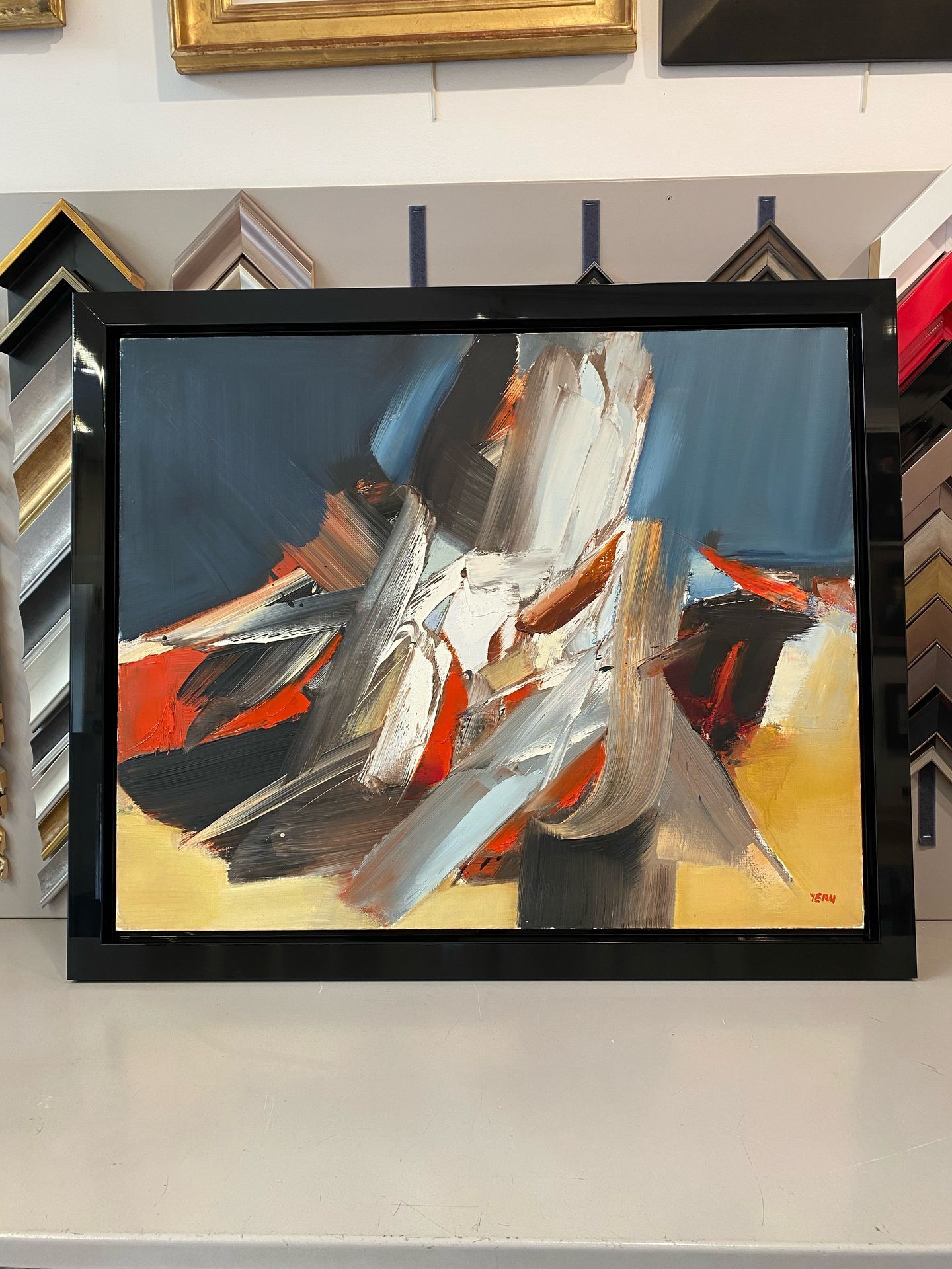 Cadre personnalisé noir