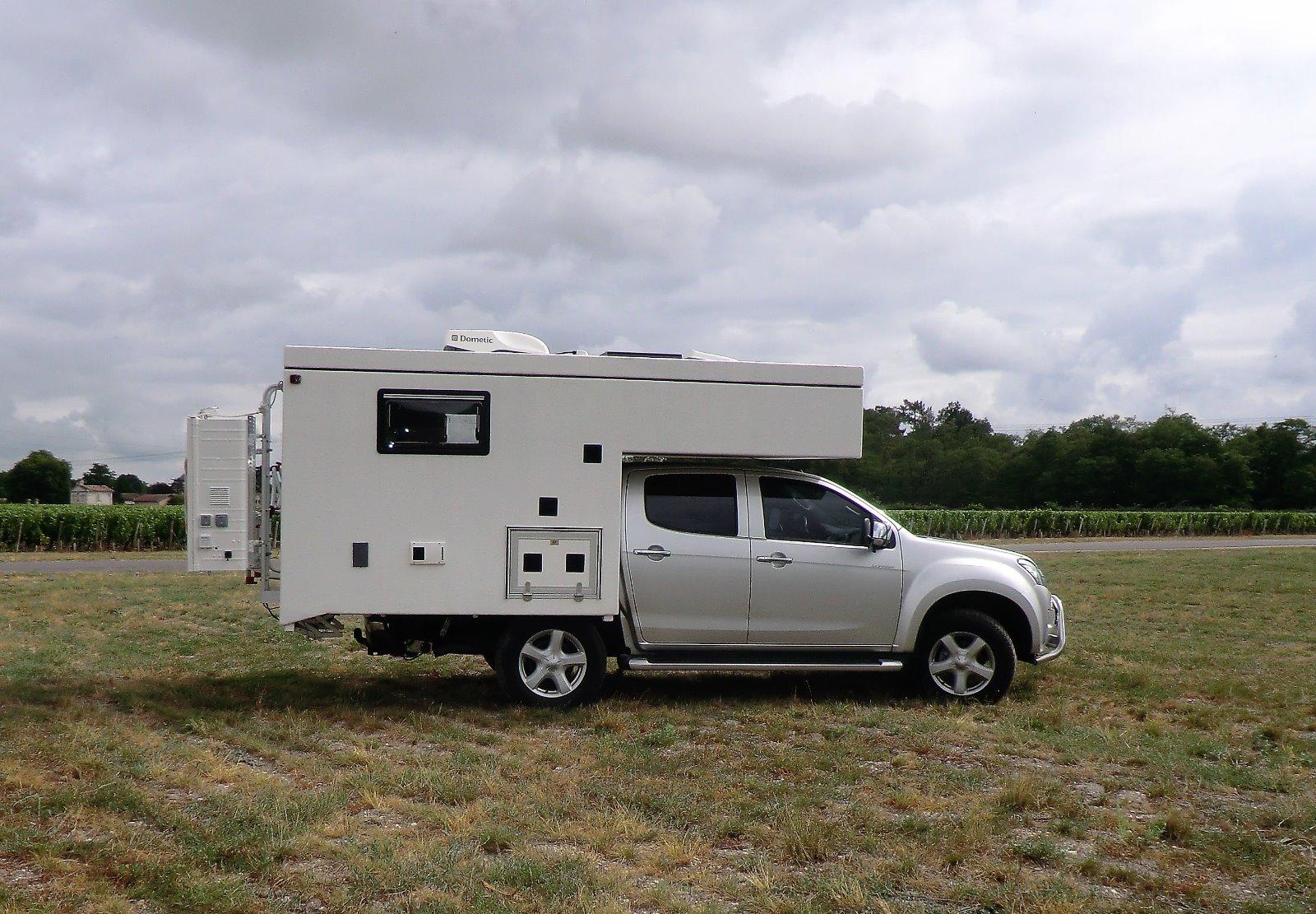 4x4 Pick-up Avec Cellule Camping Car Occasion Clémenson Agencements - cellules amovibles 4x4 sur mesure