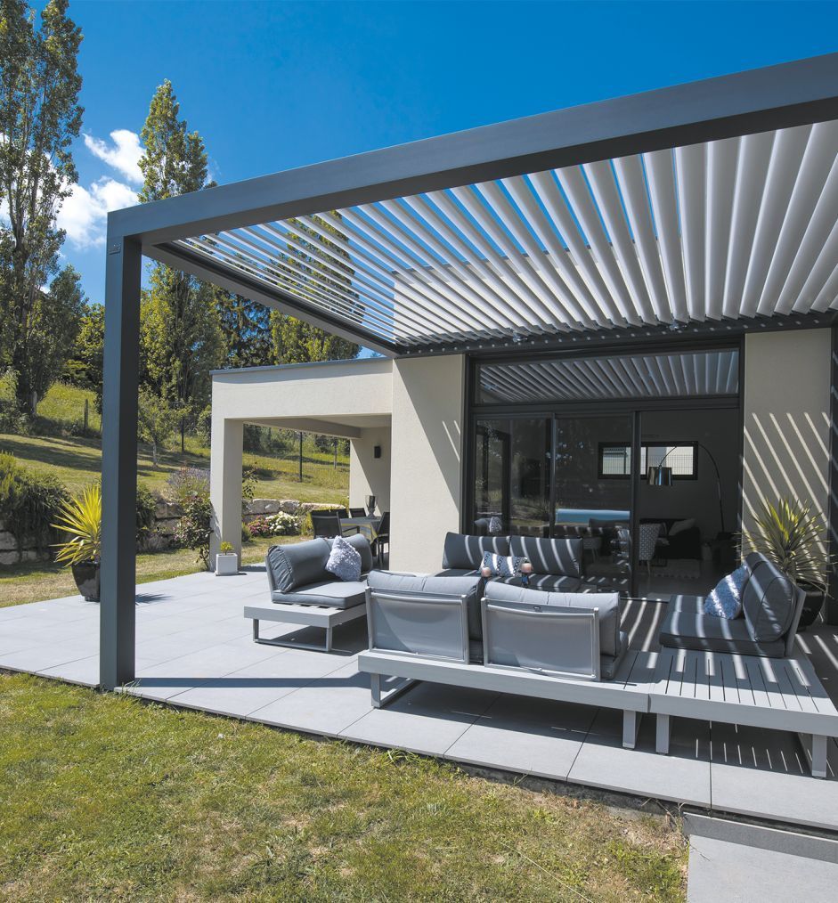Une pergola bioclimatique