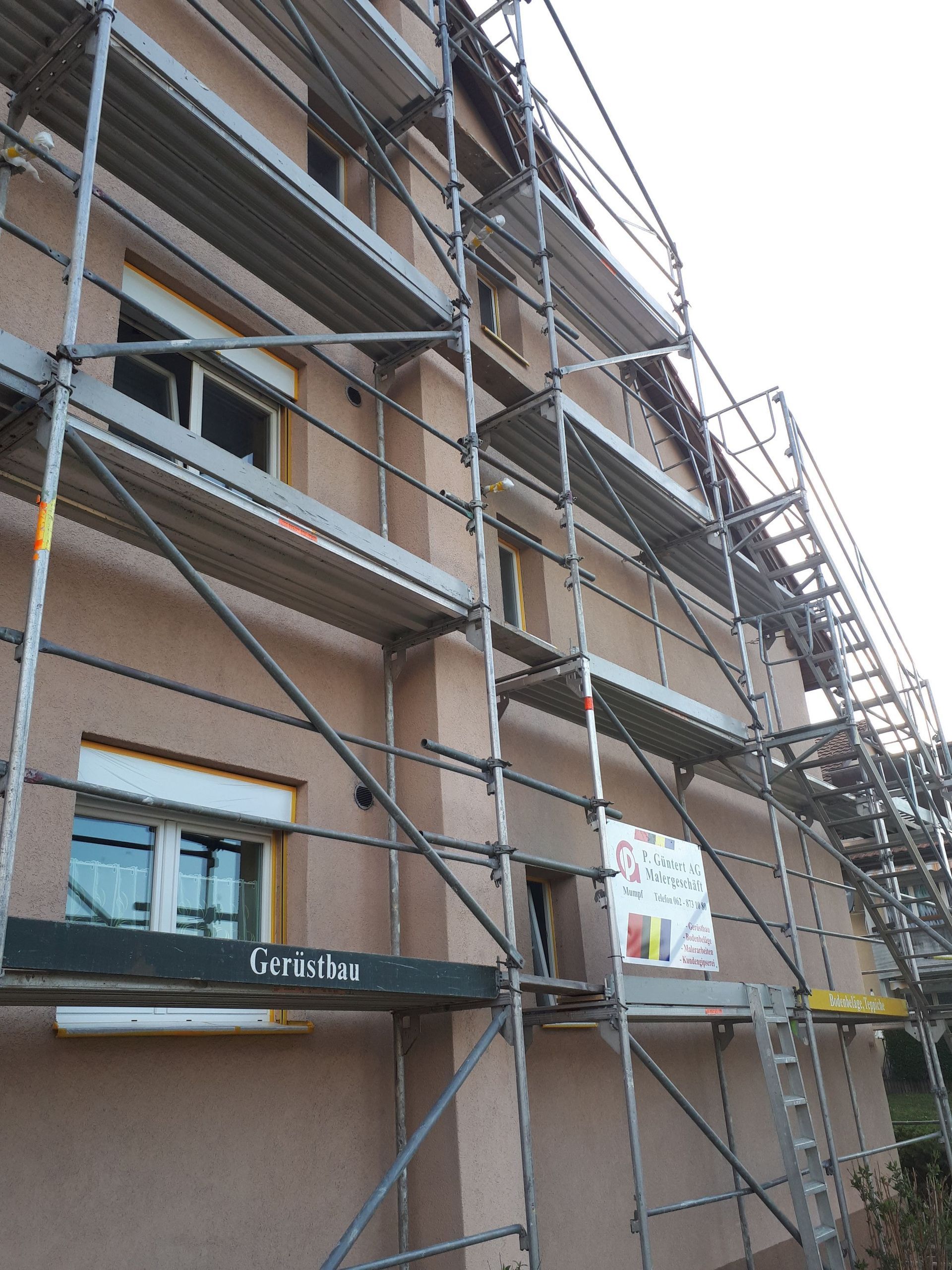 Paul Güntert AG - Malergeschäft - Mumpf, Aargau - Impressionen
