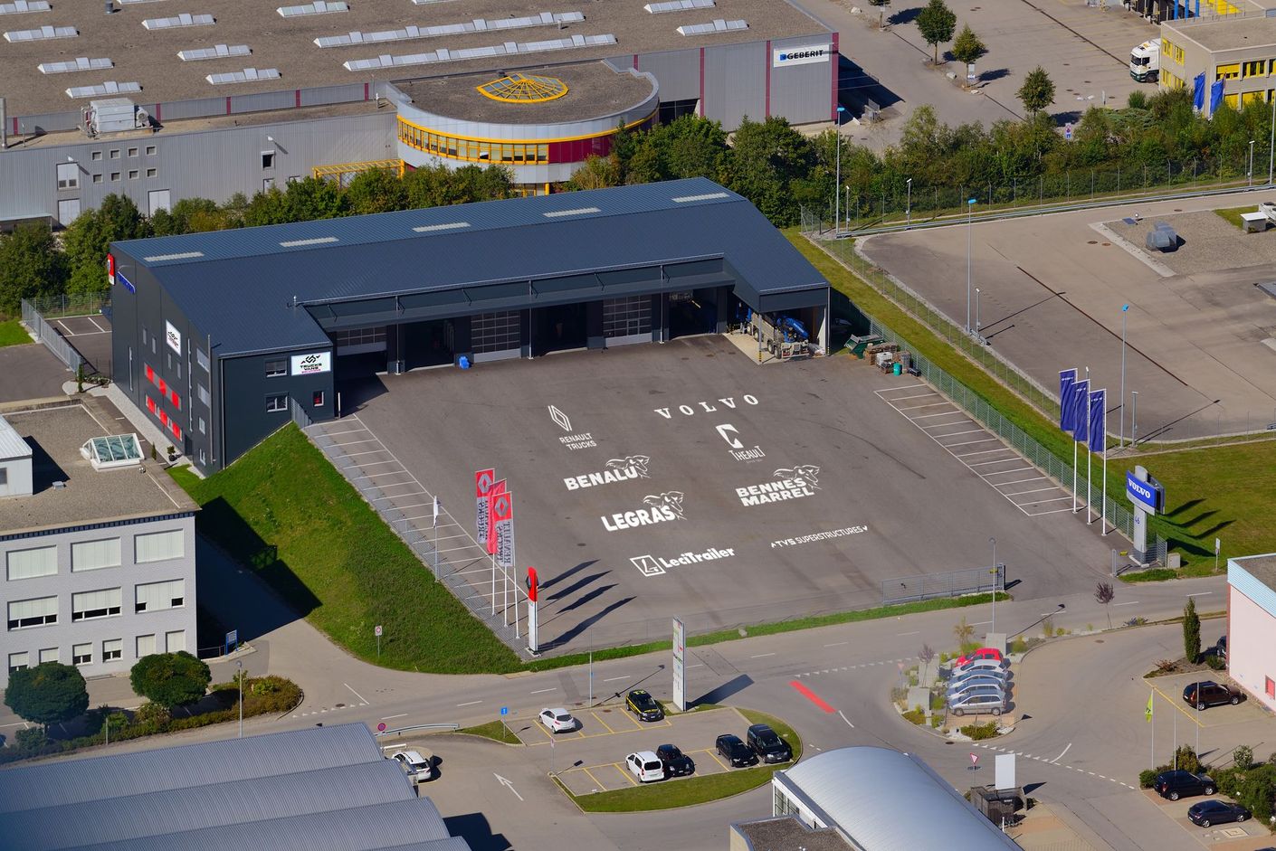 B&W Utilitaires SA Givisiez - Agent Renault Trucks et concessionnaire Volvo Trucks