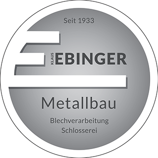 Klaus Ebinger Heizung und Sanitär Logo Metallbau grau 01