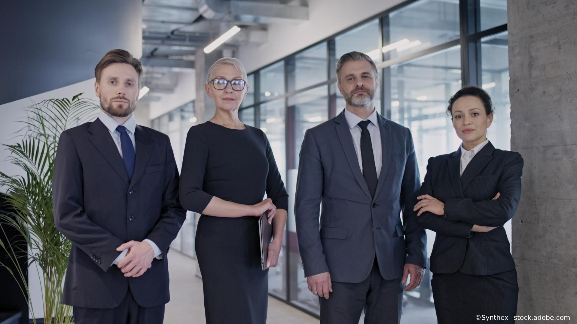 Team aus Steuerberatern in einer Kanzlei