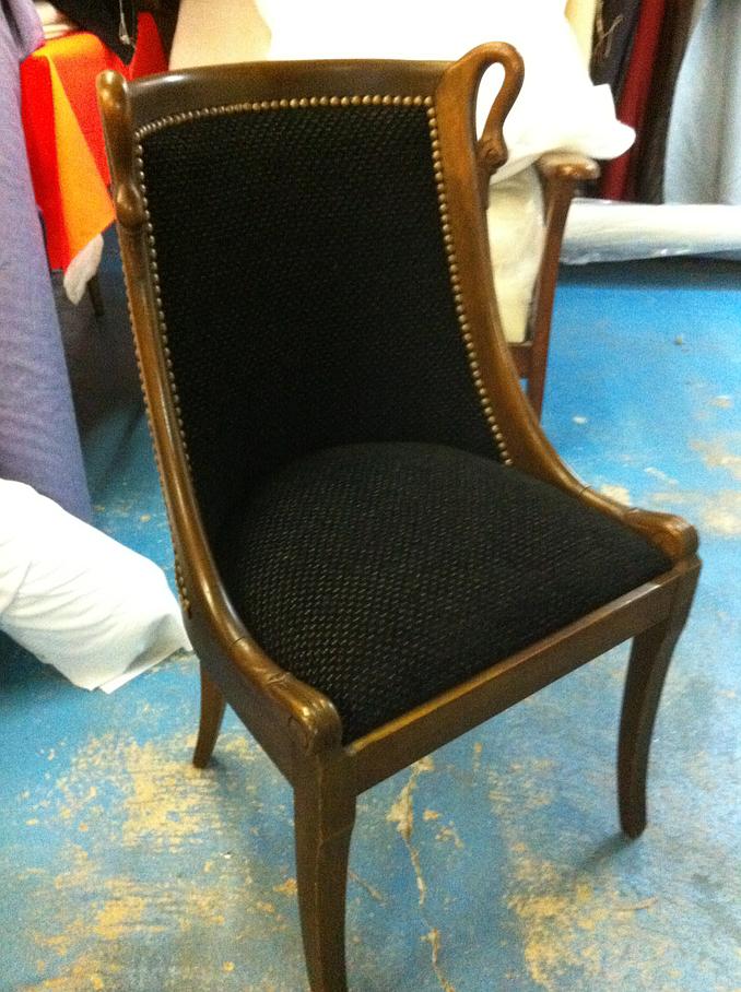 Fauteuil noir