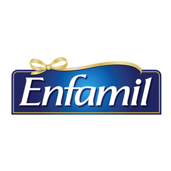 El logo de Enfamil tiene un lazo.