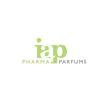 El logotipo de Pharma Parfums es verde y blanco.