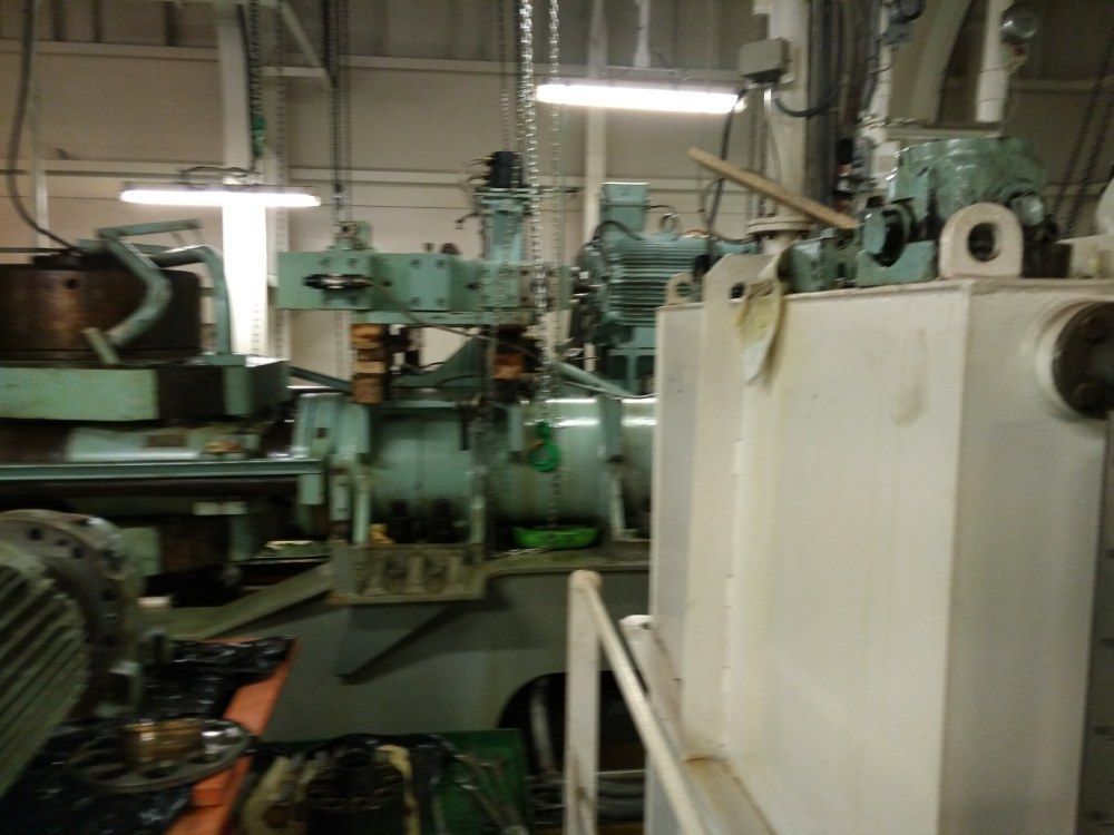 Eine Maschine, auf der der Buchstabe O steht