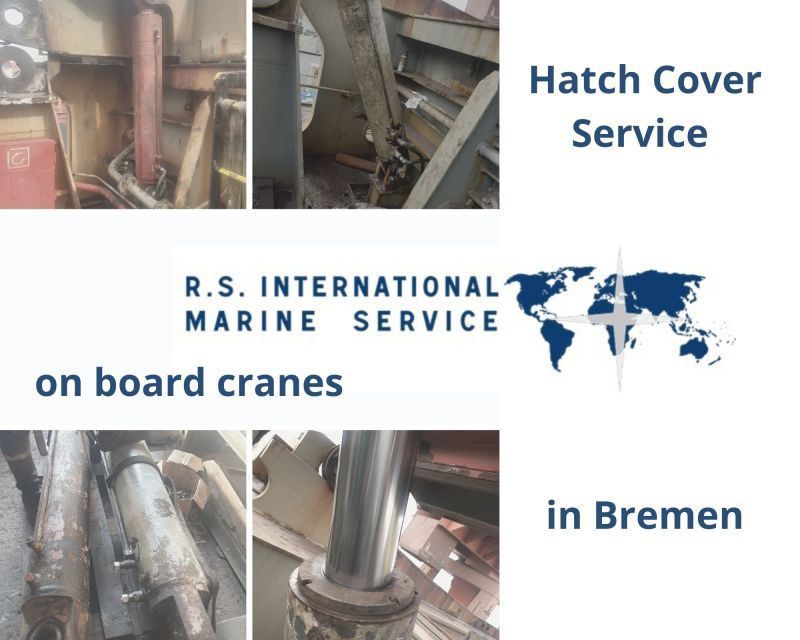 Rs international marine service Bordkrane und Lukendeckelservice in bremen