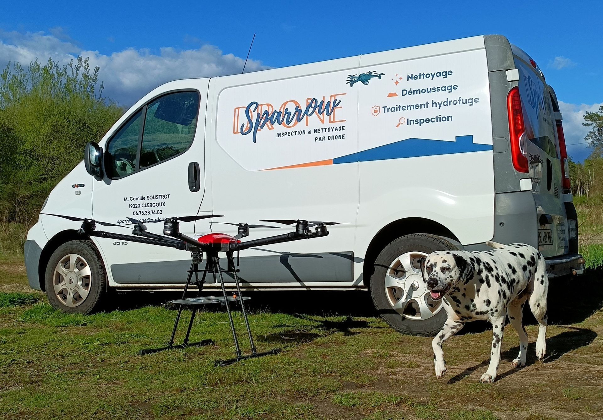 Le camion Sin Sparrow