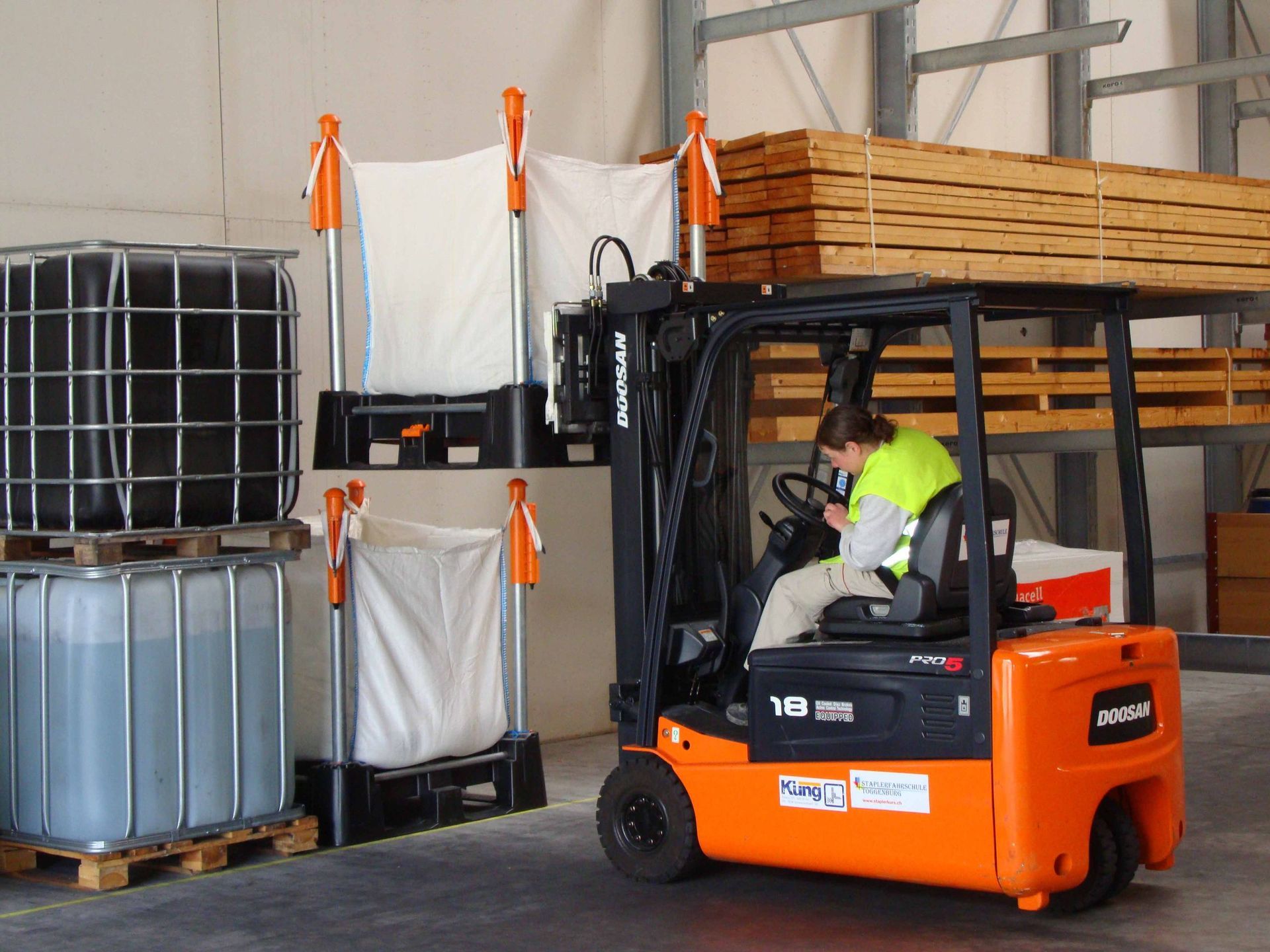 Staplerkurse - Libingen - Staplerfahrschule Toggenburg