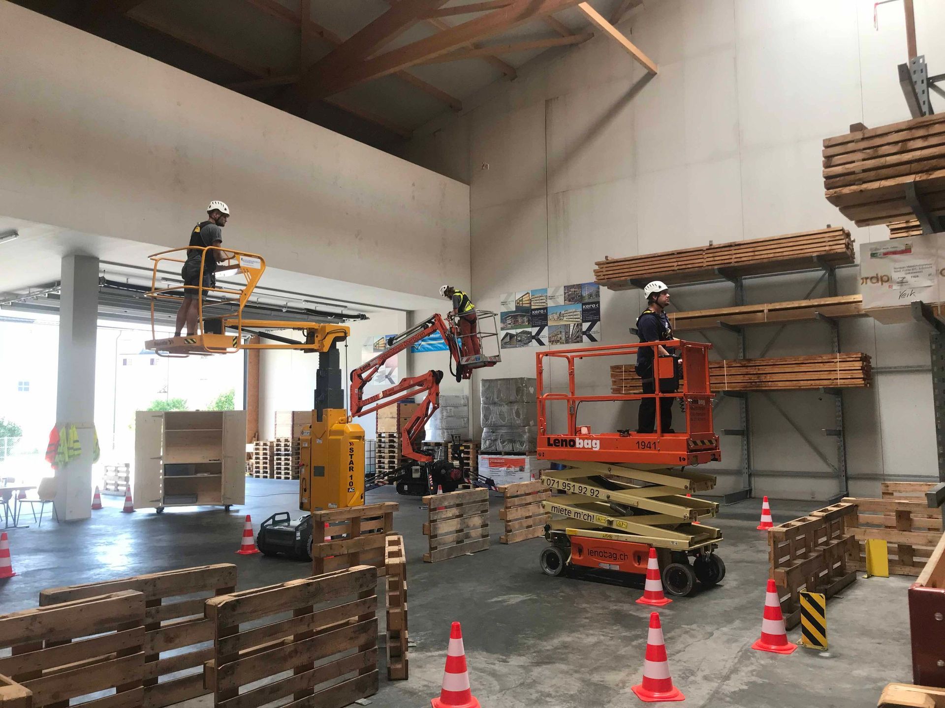 Hubarbeitsbühne - Libingen - Staplerfahrschule Toggenburg