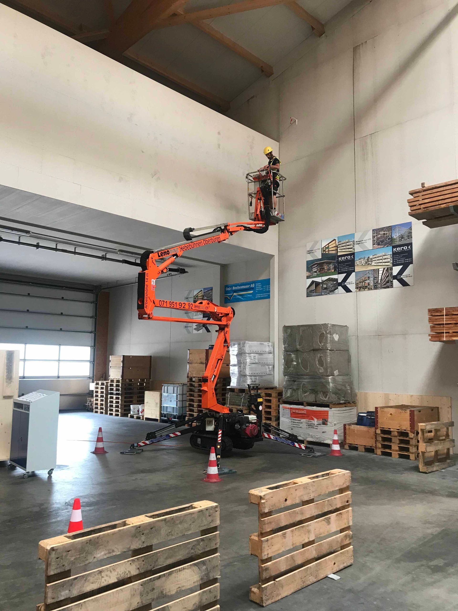 Hubarbeitsbühne - Libingen - Staplerfahrschule Toggenburg