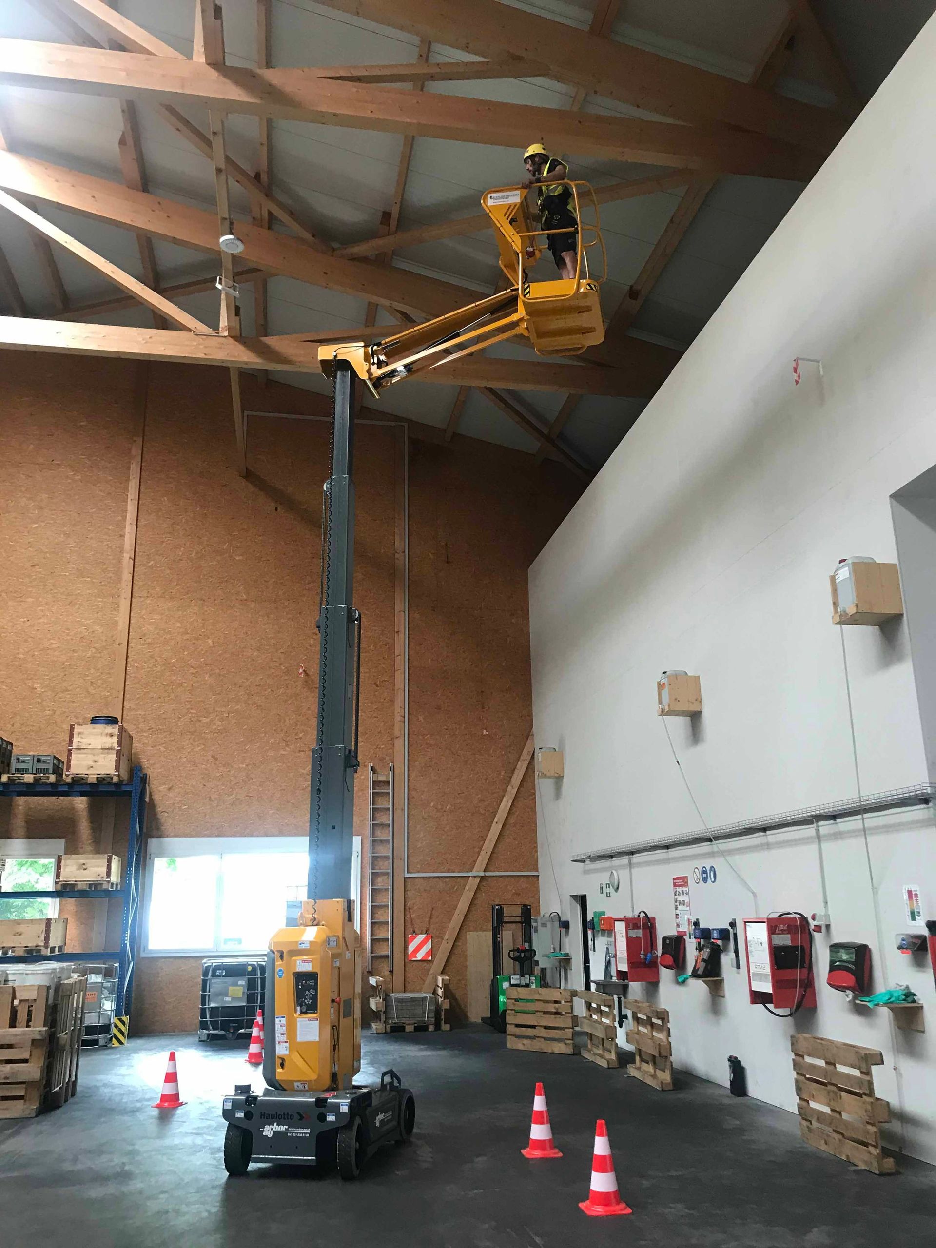 Hubarbeitsbühne - Libingen - Staplerfahrschule Toggenburg