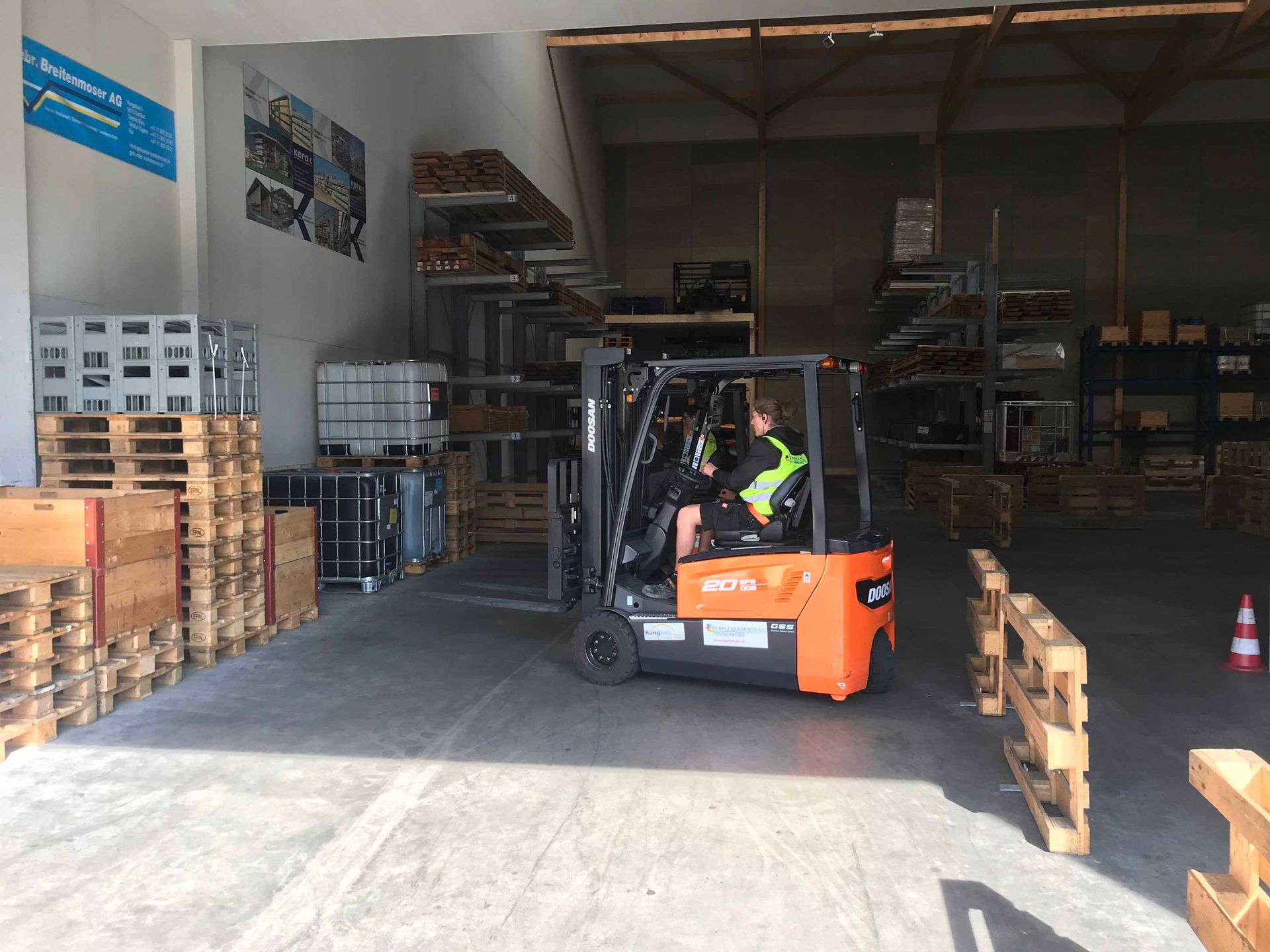 Staplerkurs - Libingen - Staplerfahrschule Toggenburg