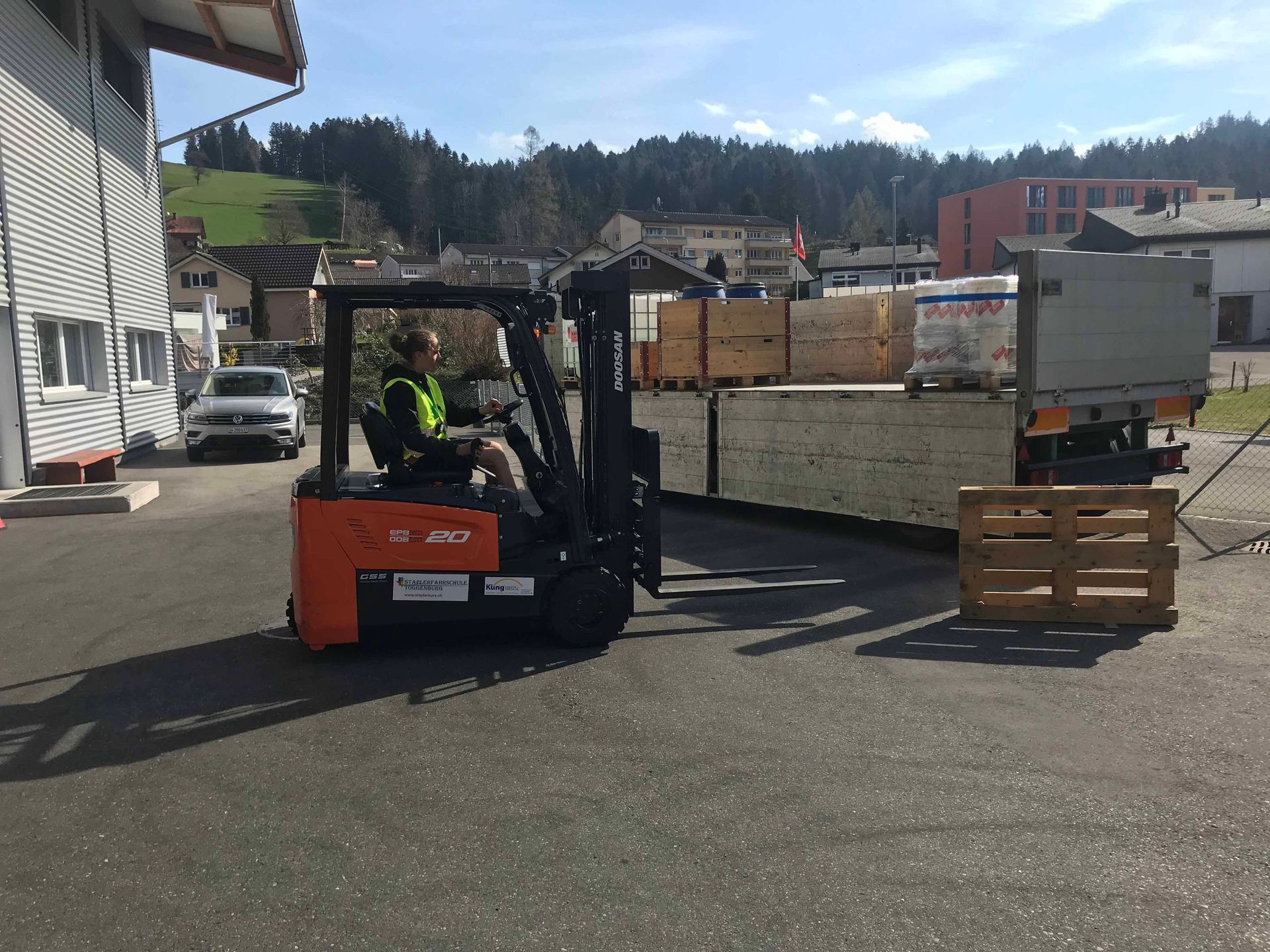 Staplerkurs - Libingen - Staplerfahrschule Toggenburg