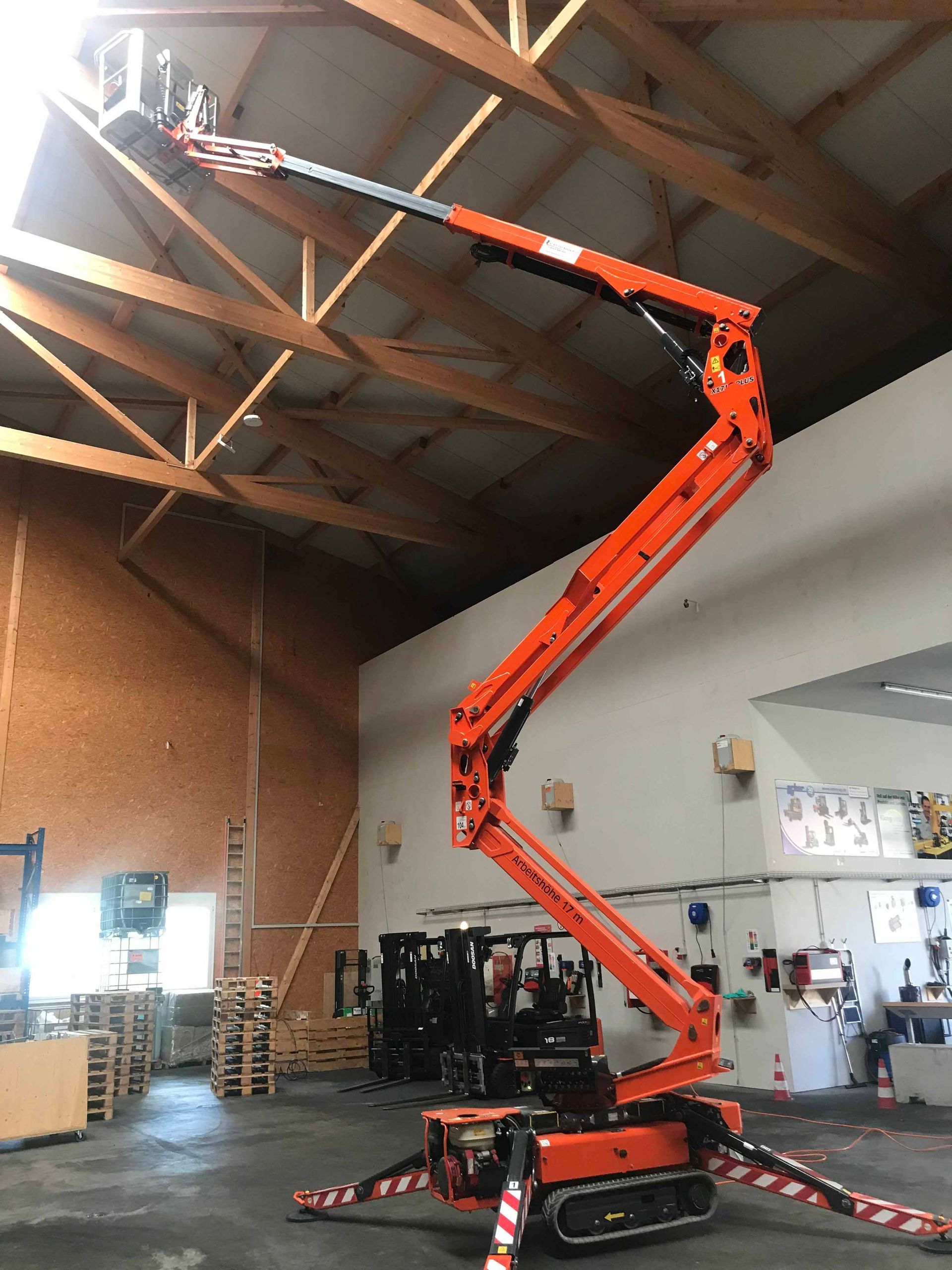 Hubarbeitsbühne - Libingen - Staplerfahrschule Toggenburg