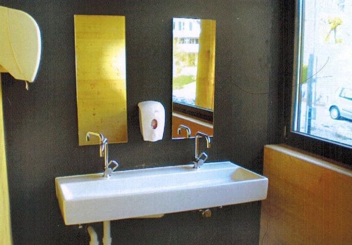 Huilage teinté sur plâtre