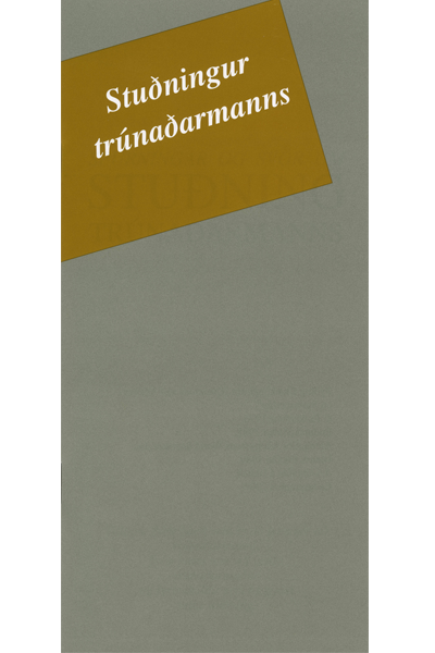Stuðningur trúnaðarmanns